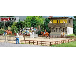 Busch 1041 Reitplatz Dressurreiten mit Hindernissen H0 - Ansicht 1