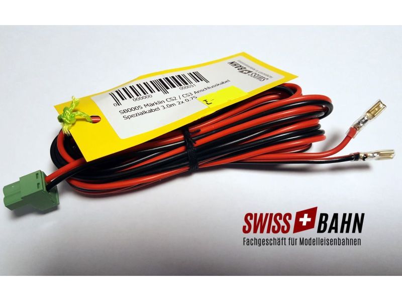 SB0003 Câble de connexion CS2 / CS3 3m - 2 X 0.75mm