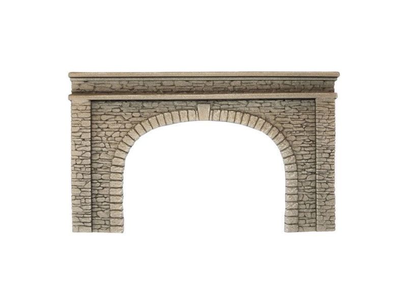 NOCH 58062 Portale del tunnel, 2 binari, 220 x 130 mm...