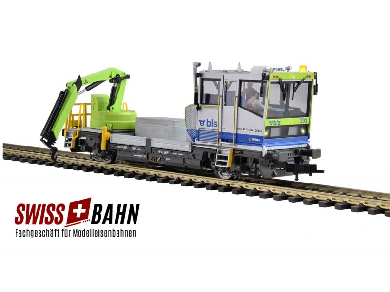 Recherche Robel Viessmann Viessmann-235203-bls-gleiskraftwagen-robel-tm-235-bern-loetschberg