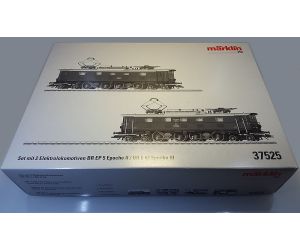 Märklin 37525 Doppelpack DRG/DB Elok BR E 52.06 / BR EP 5 Digital Ep. III - Detailansicht 2