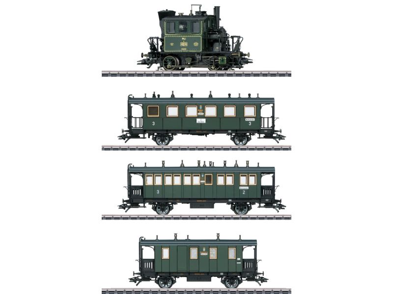 Märklin 36867 Locomotive à vapeur - Train de type PtL...