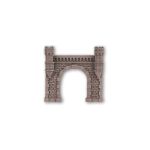 NOCH 58270 Granit- Tunnel-Portal, 1-gleisig, 16 x 15.2 cm H0