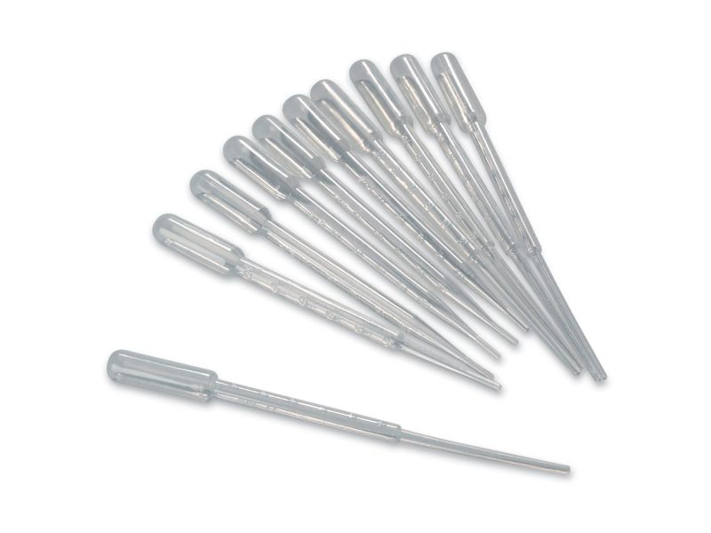 SWIBA 018141 2x pipette Pasteur in plastica HDPE 10...