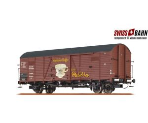 BRAWA 48741 DR Gedeckter Güterwagen Glr "Melitta", Epoche II