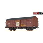 BRAWA 48741 DR Gedeckter Güterwagen Glr "Melitta", Epoche II