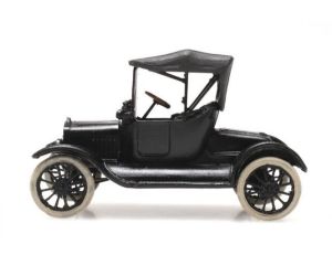 Artitec 387.413 Ford-T Runabout - Verdeck geschlossen, schwarz H0 - Ansicht 1