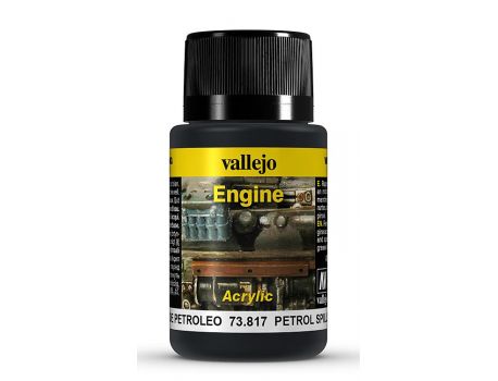 Vallejo 773817 Farbe Petroleum- Flecken, 40 ml
