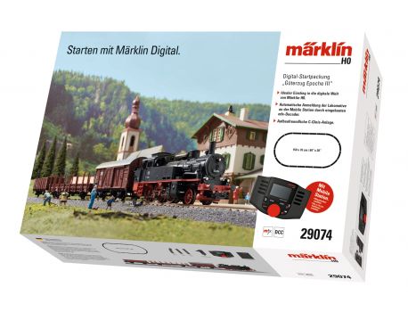 Märklin 29074 Digital-Startpackung "Güterzug Epoche III" Mobilstation, H0