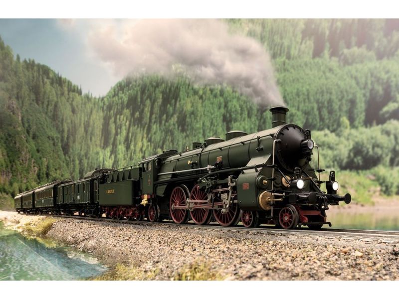 Märklin 39436 Locomotive à vapeur S 3/6, la Hochhaxige...