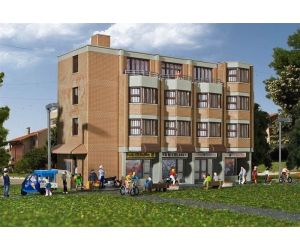 Kibri 38222 Modernes Wohn- und Geschäftshaus Baden AG - H0