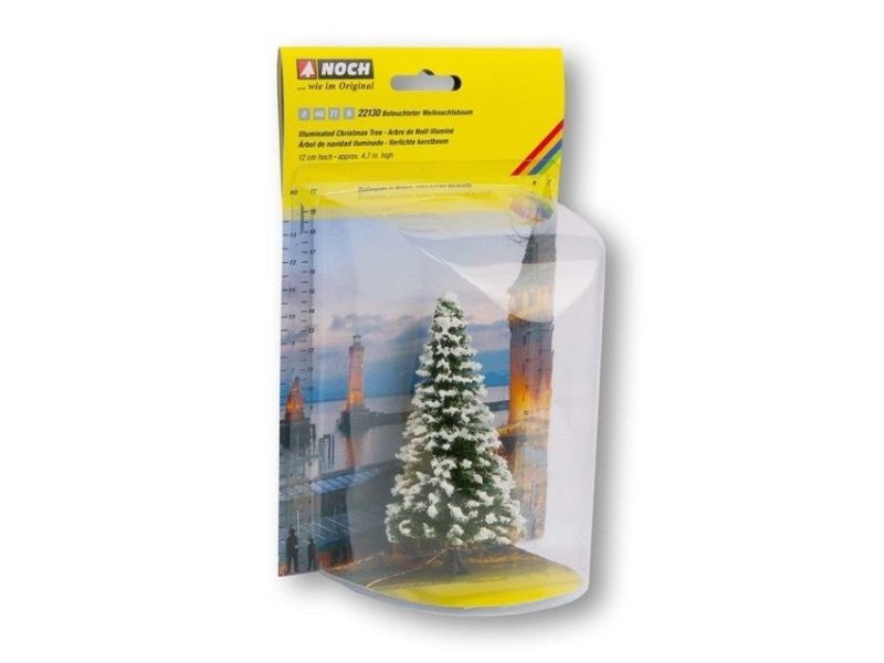 NOCH 22130 Albero di Natale illuminato con luci LED...