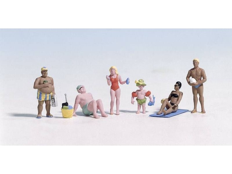 NOCH 15850 Baigneurs - Figurines de plage - H0