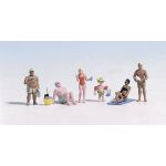 NOCH 15850 Badende - Strandbad Figuren - H0 - Ansicht 1
