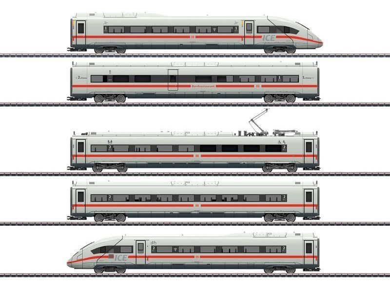 Märklin 39714 DB ICE 4 - Train automoteur de la série...