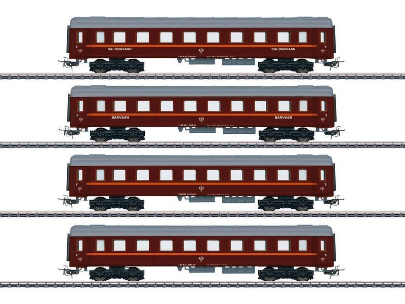 Märklin 41921 BJ Set de voitures voyageurs en tôle...