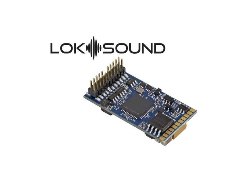 ESU 58412 LokSound 5 DCC/MM/SX/M4 PluX22 altoparlante...