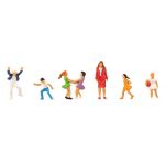 Faller 150958 Schulkinder mit Lehrerin - Kinder H0