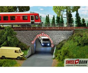 FALLER 120498 Steinbogenbrücke, Eisenbahnbrücke H0 - Ansicht 1
