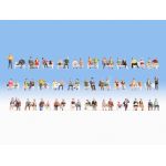 NOCH 16071 Mega-Spar-Set 60 Sitzende Figuren - H0