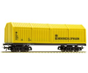 LUX 9014 Gerätewagen- Maschinenwagen ohne Technik, H0 - Ansicht 1