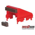 LGB 10316 RhB Prellbock mit roter Lackierung - Ansicht 1