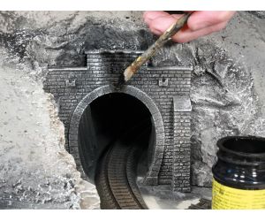NOCH 58031 Tunnelinnenwände gebogen - H0 - Detailansicht 2