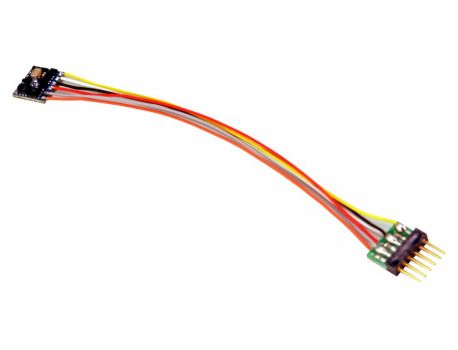 ESU 59816 LokPilot Micro V5.0, 6 Pol NEM 651 Kabelverbindung DCC/MM/SX