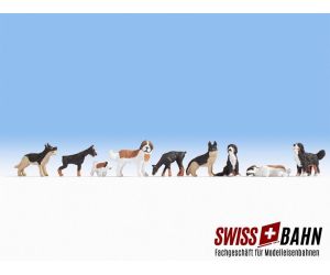 NOCH 15717 Hunde und Strassenköter, H0