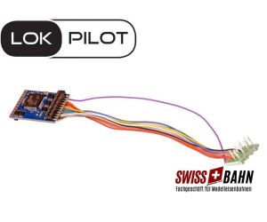 ESU 59610 LokPilot V5.0, 8 Pol NEM 652 Kabelverbindung DCC/MM/SX