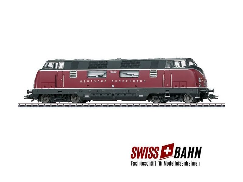 Märklin 37806 DB Locomotiva Diesel BR V 200.0 Mfx plus...
