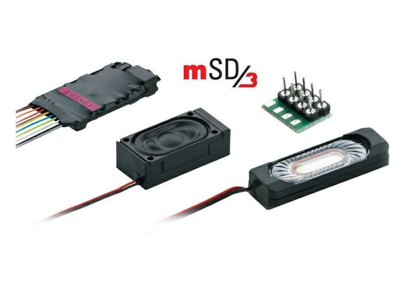 Märklin 60986 Decoder audio mSD3 (locomotiva diesel)...