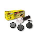 NOCH 60110 Gras-Master 3.0, Set mit 3 Sieben und 11000 Volt!