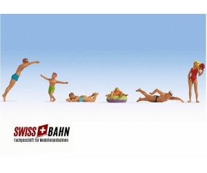 NOCH 15842 Badende im Freibad - H0