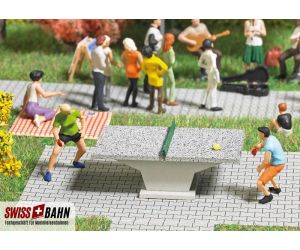 Busch 7843 Tischtennis Action Set - H0 - Ansicht 1
