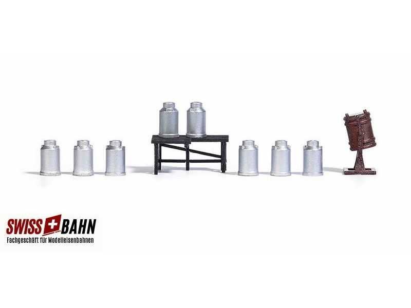 Busch 1188 Kit de collecte de lait - H0