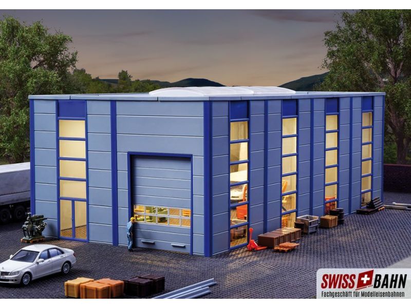 KIBRI 39250 Modernes Lager- Industriehalle, H0