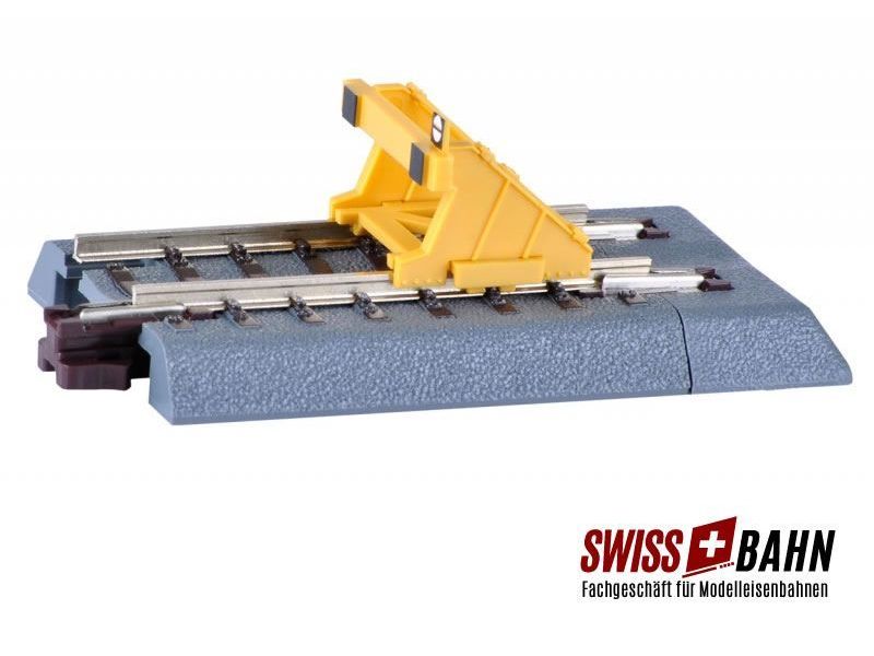 TILLIG 83700 Prellbock - TT/H0m pour B-Gleis (Gris)
