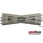 TILLIG 83760 Kreuzung 15 Grad, BG 166mm