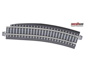 TILLIG 83775 Gebogenes Pass-Stück, rechts, R 353 mm/15 Grad - Ansicht 1