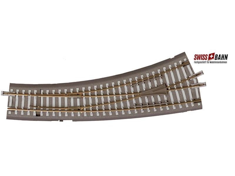 DISPONIBILE 83862 Bogenweiche Links - Handabtrieb