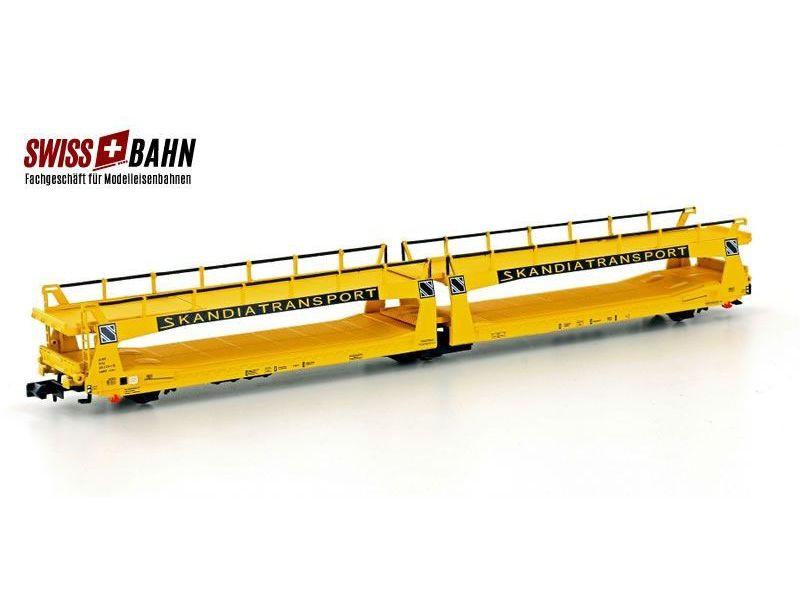 MF-TRAIN 33273 Trasportatore di auto TA 370 SJ / Skandia giallo Ep.IV