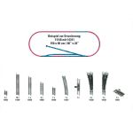 MINITRIX 14311 Gleis-Ergänzungs-Set H1