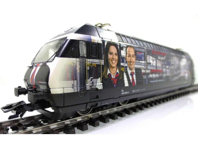 Märklin 37471 .002 SBB Re 460 accompagnateur de train...