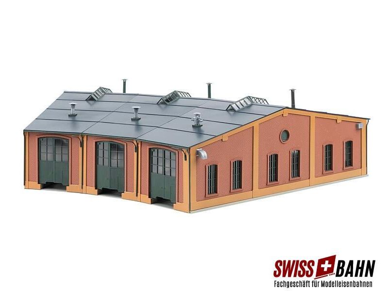 FALLER 120281 Deposito locomotive a cerchio con...