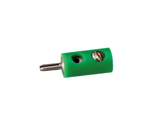 BRAWA 3003 Querlochstecker, ∅ 2,5 mm, grün, 10 Stück - Ansicht 1