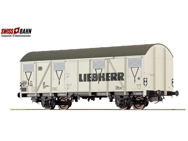 BRAWA 47282 DB Gedeckter Güterwagen Gbs 245, Liebherr BRAWA 47282 DB Gedeckter Güterwagen Gbs 245, Liebherr