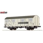 BRAWA 47282 DB Gedeckter Güterwagen Gbs 245, Liebherr - Ansicht 1