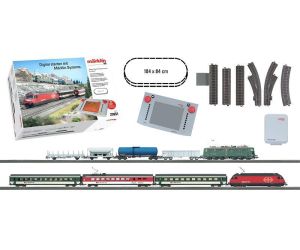 Märklin 29851 Mega-Digital-Startpackung, Schweiz, mit 2 Zügen - Ansicht 1