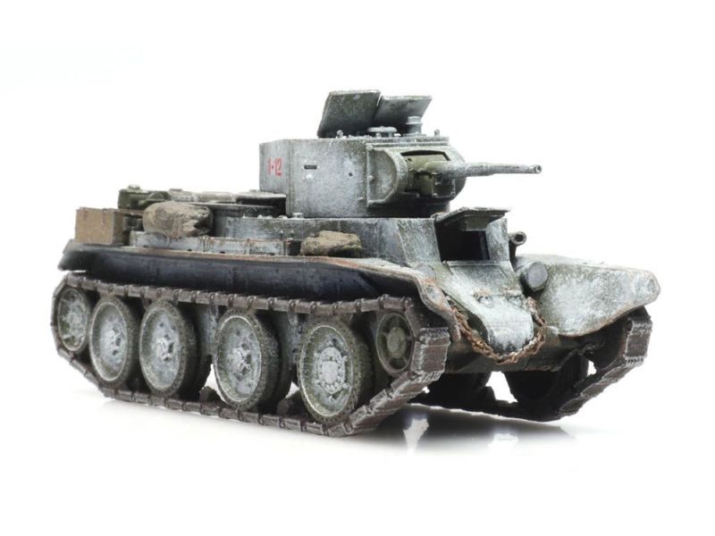 ART 6870336 USSR BT7-1 Winter - Fertigmodell H0